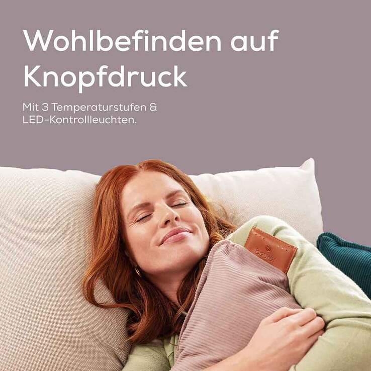 Beurer HK77 Heaty Akku-Heizkissen lavender-lilac, 1 St