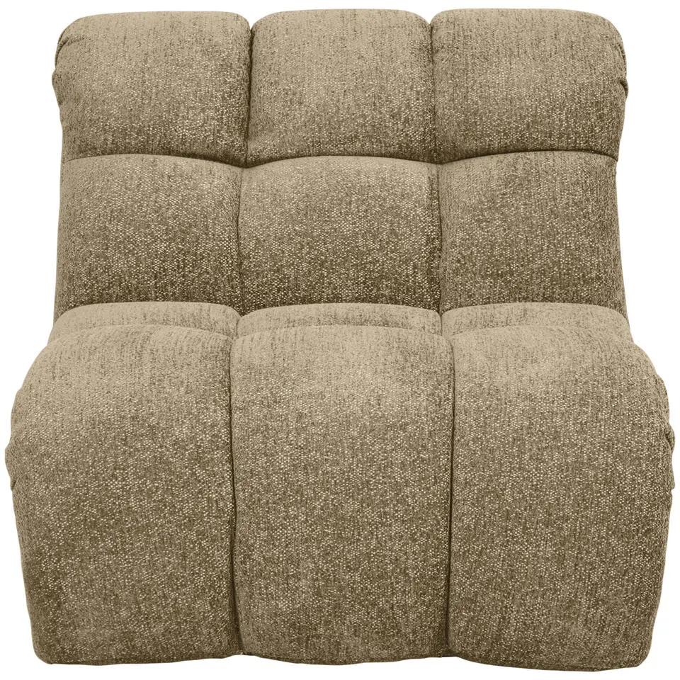 Draaifauteuil Beau - stof Raven - taupe