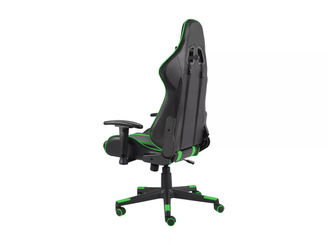 Chaise de jeu pivotante Vert PVC
