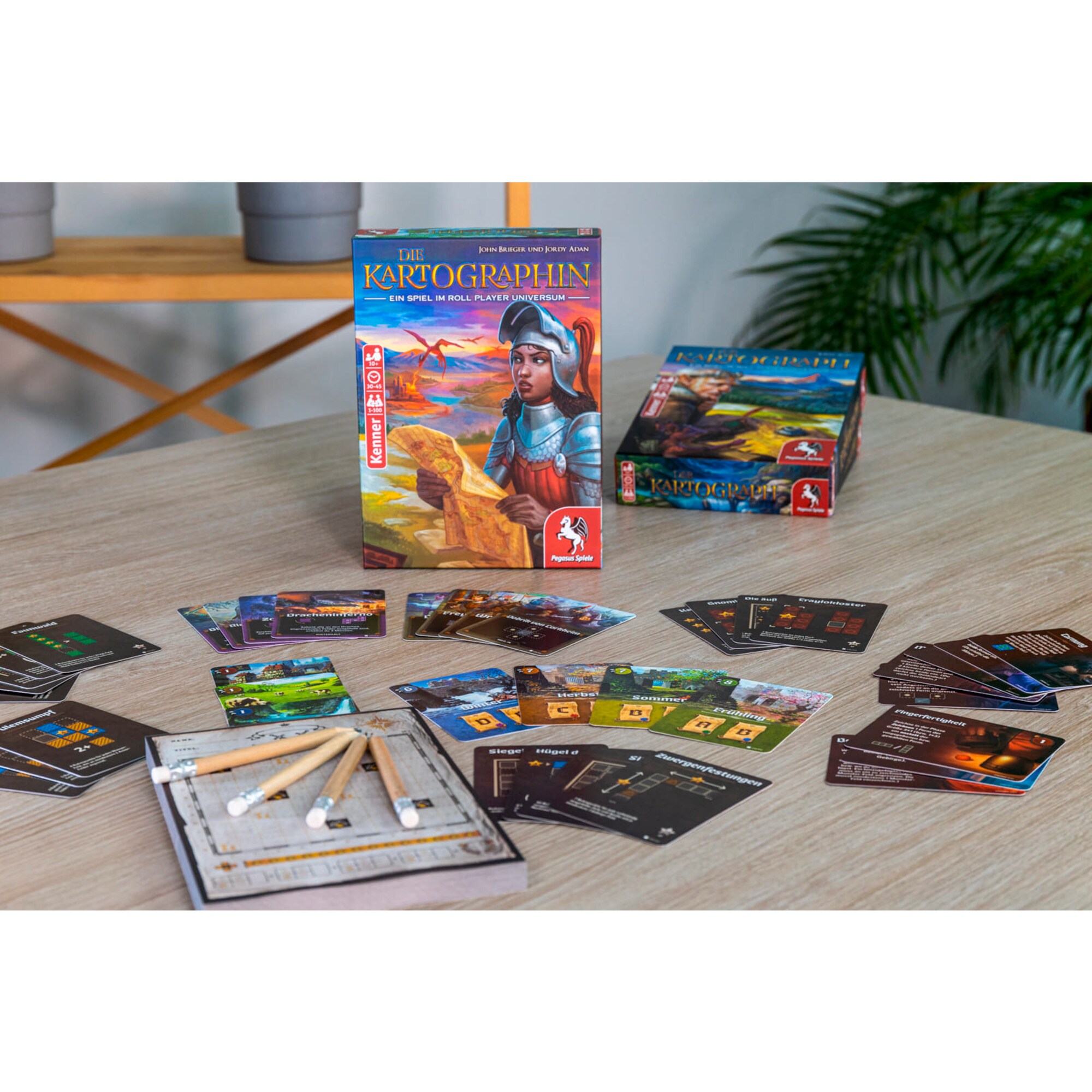 Pegasus Brettspiel Die Kartographin