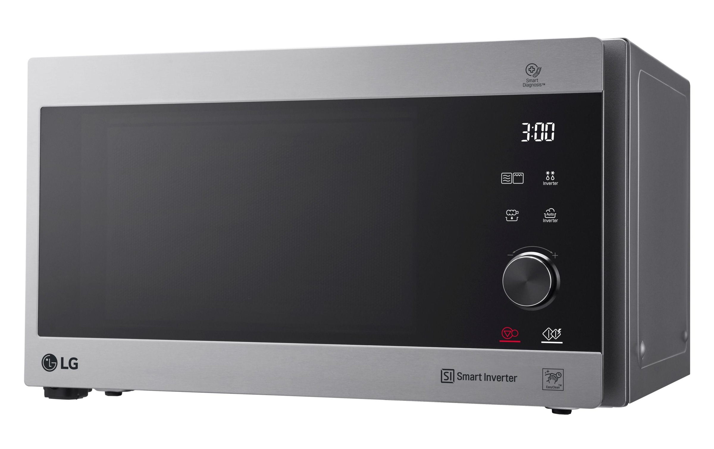 LG Mikrowelle »NeoChef MH6565CPS, Silberfarben« 1000 W