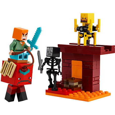 LEGO Minecraft Nether-lavakampen 21266