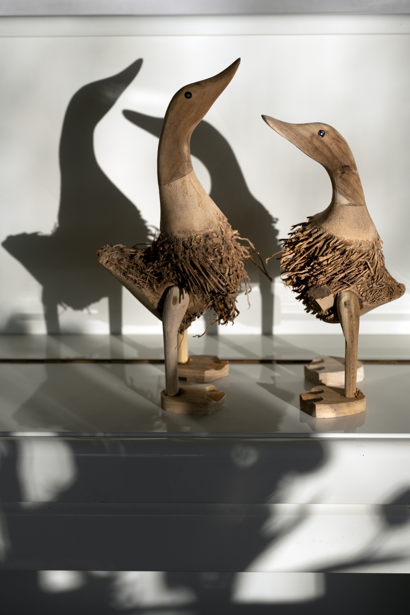 Ente 'Bulu' aus Wurzelholz, klein, H ca. 30-35 cm von fischer's lagerhaus