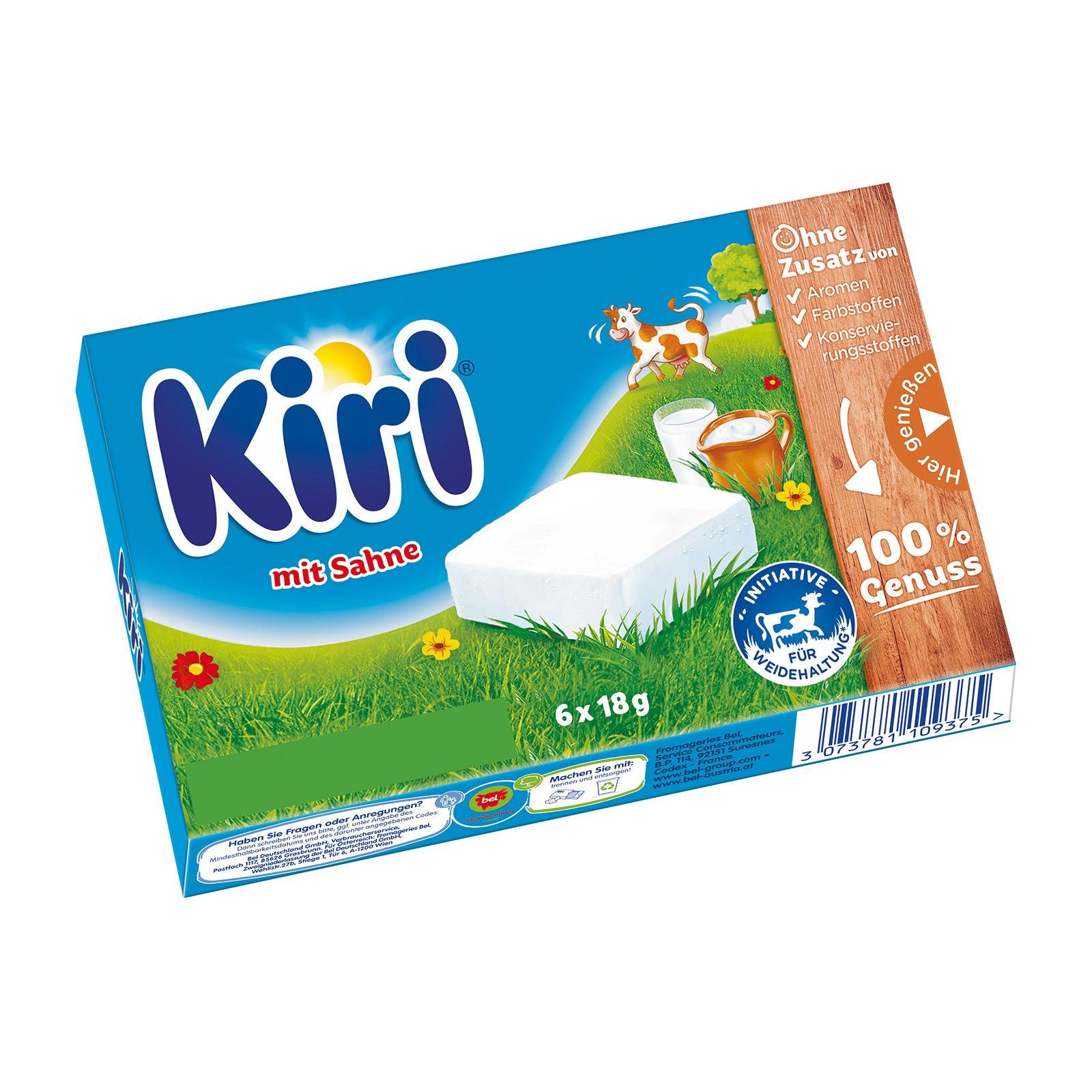 Kiri mit Sahne