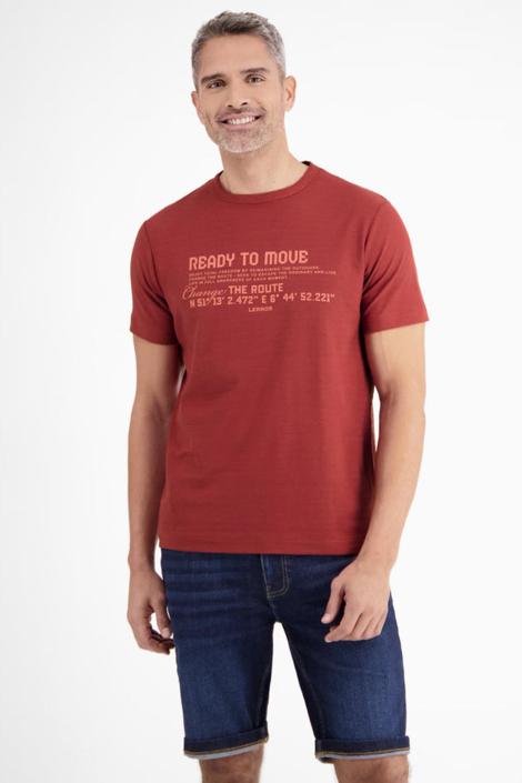 Lerros rode heren t-shirt