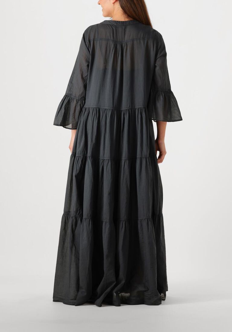 zwarte devotion maxi jurk ocean