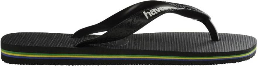 Havaianas Teenslippers Brasil Logo zomerschoen slippers poolslides met logo-opschrift