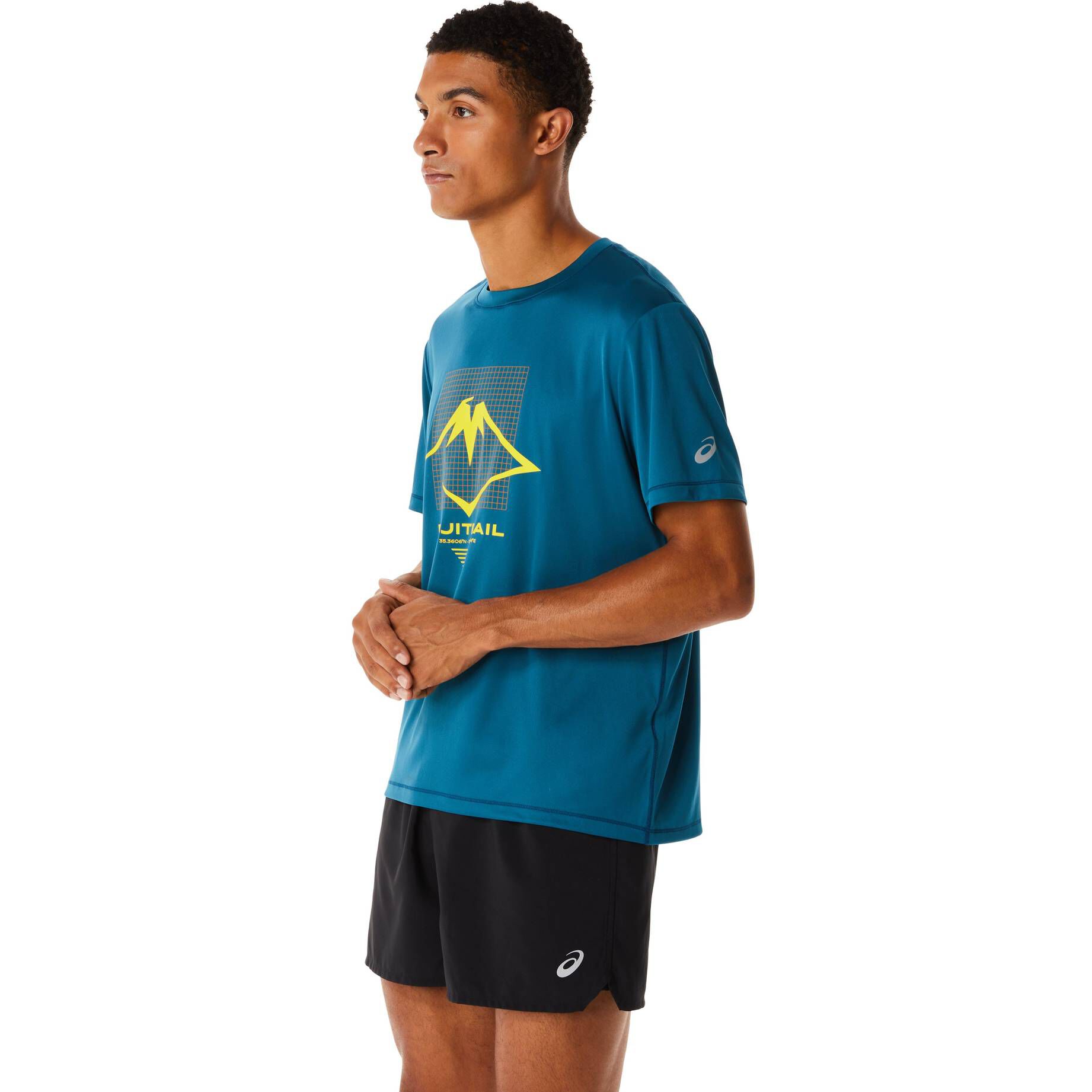 Asics| Herren Laufshirt FUJITRAIL LOGO Regular Fit