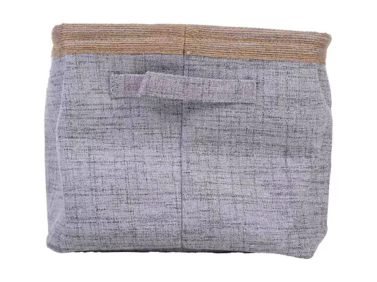 Panier de rangement en tissu 36x24x20