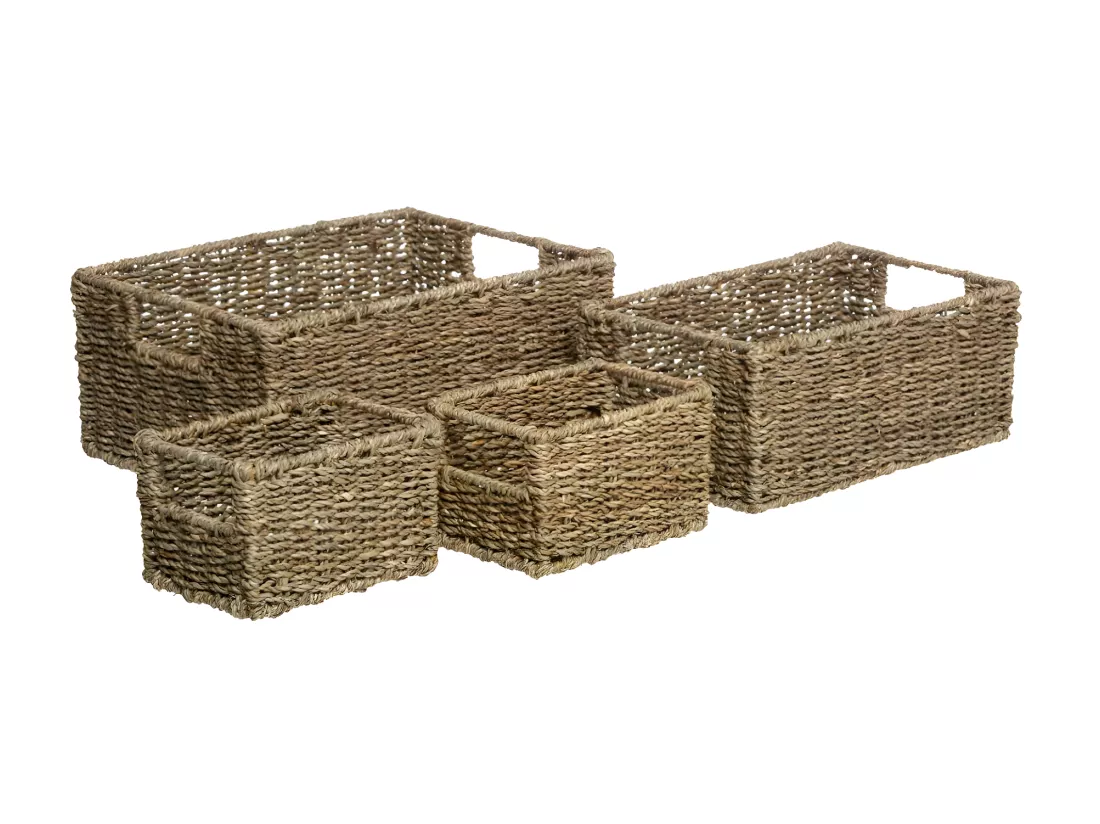 Lot de 4 Paniers Déco 