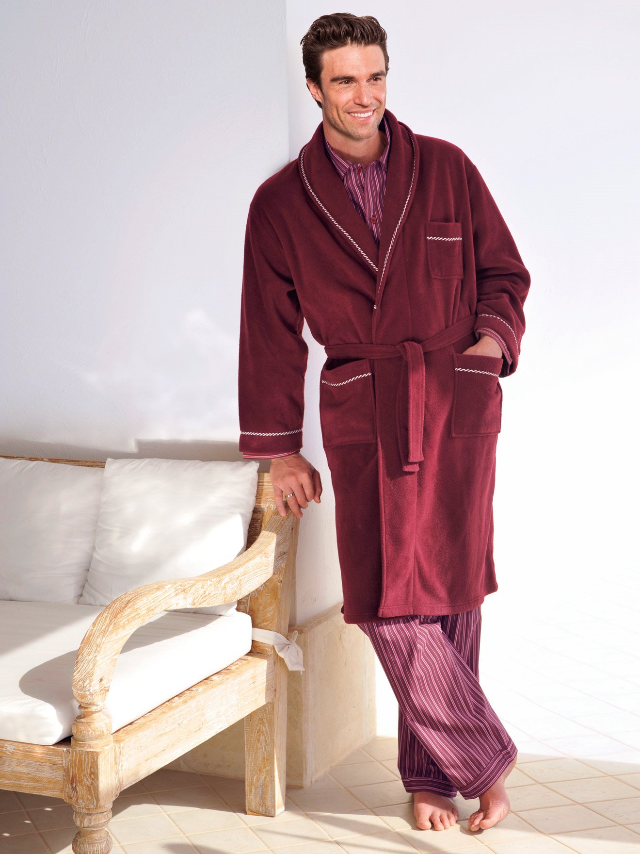 Robe de chambre maille courtelle®