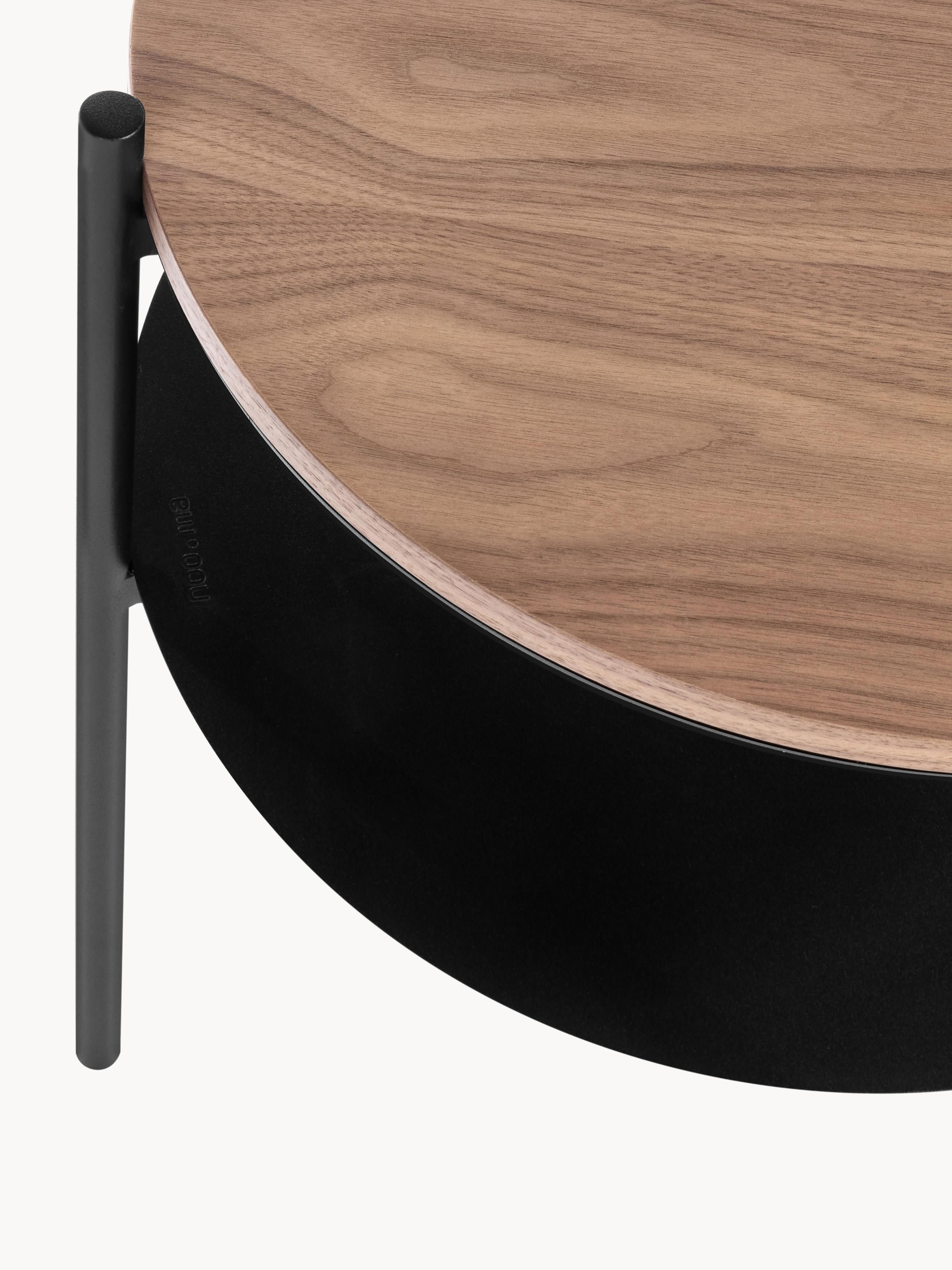 Ronde houten bijzettafel Tu