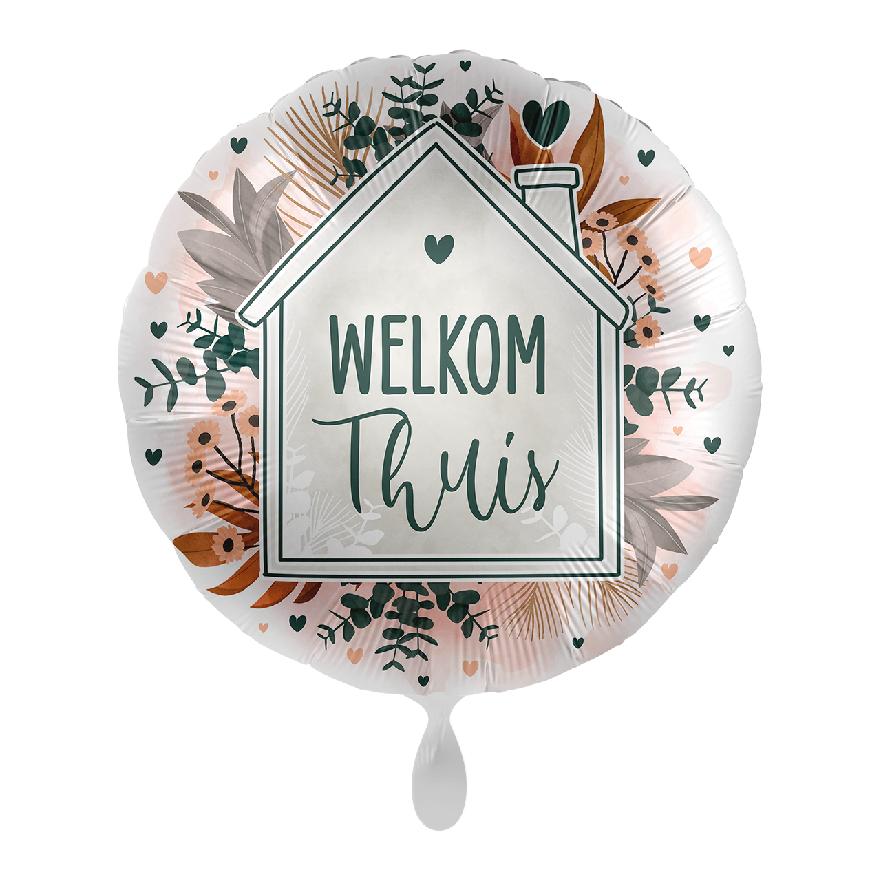 Welkom Thuis Helium Ballon Leeg 43cm