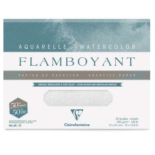 Clairefontaine Flamboyant Aquarellpapier