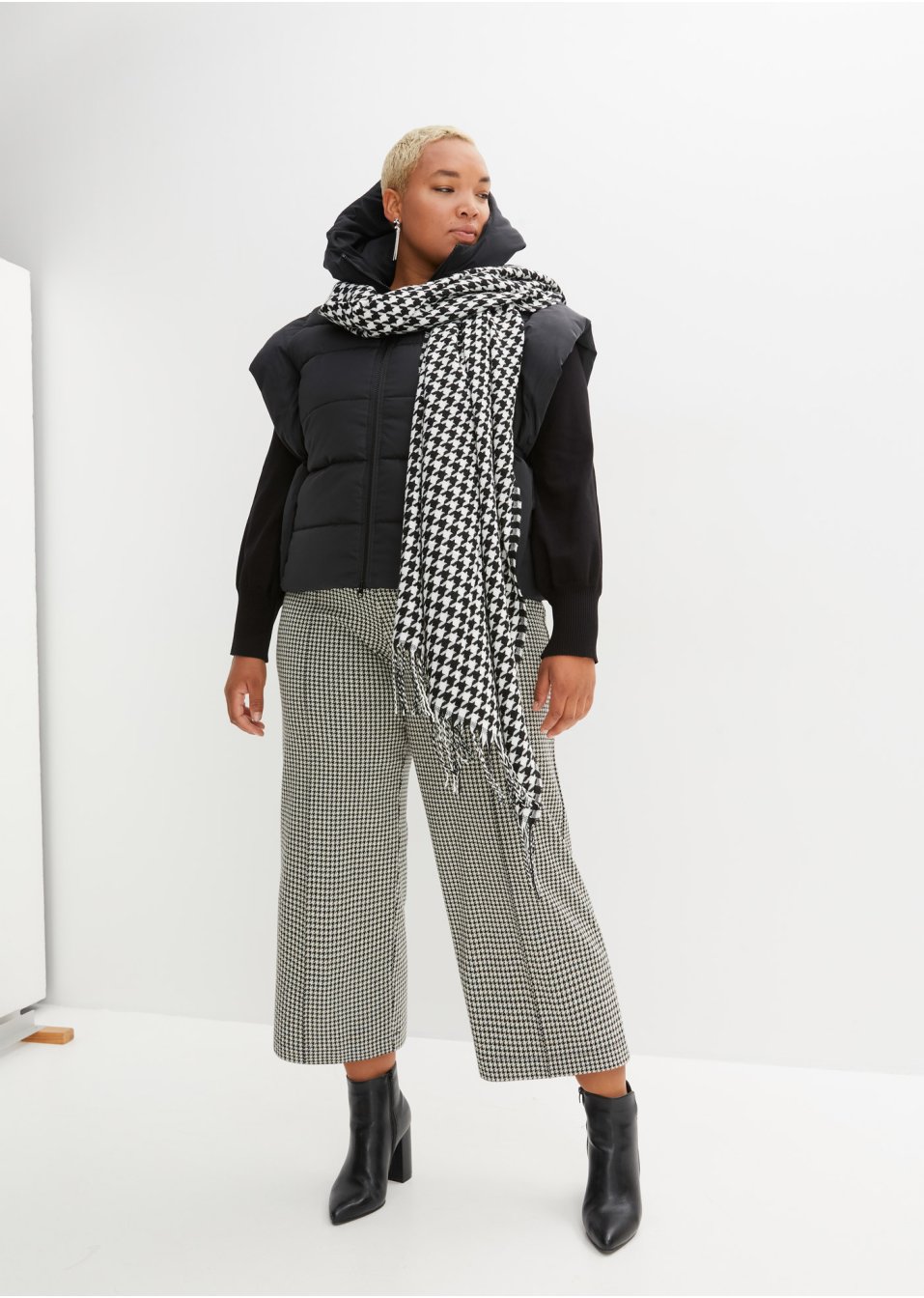 Veste courte sans manches