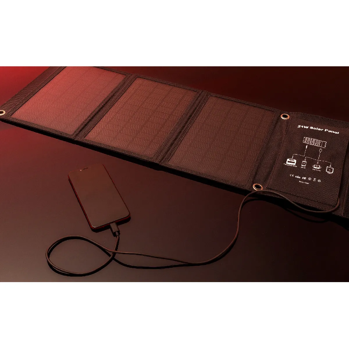 Agfa Photo AgfaPhoto Solar Panel SP21 - 21W - Noir