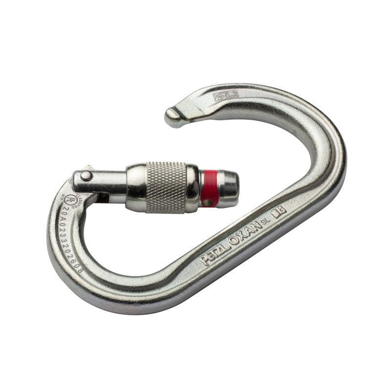 Petzl Oxan Screw-Lock stålkarabin KL