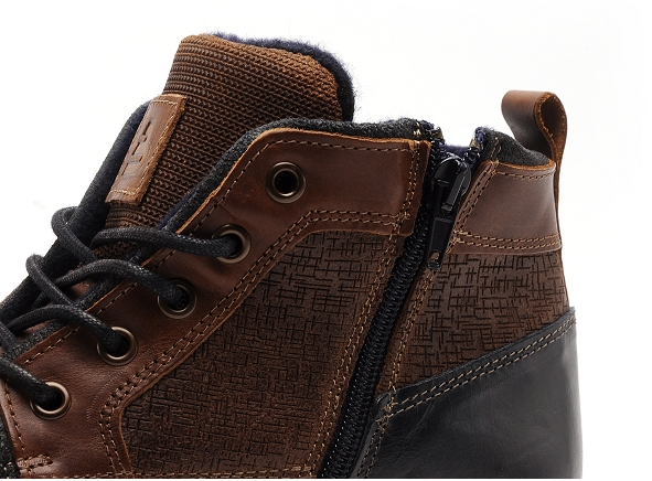 Bullboxer boots bottine homme 681k50108a gecg marron