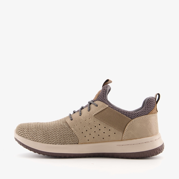 Skechers Delson Camben heren sneakers beige