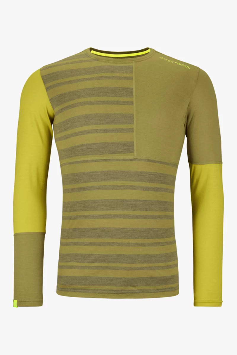 Ortovox 185 Rock N Wool Merino Herren Thermo Longsleeve