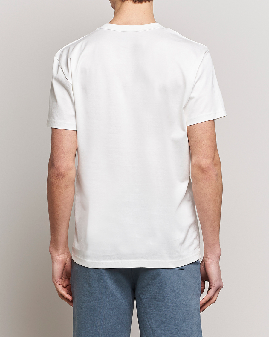 Bread & Boxers Pima Cotton Crew Neck T-Shirt Ivory