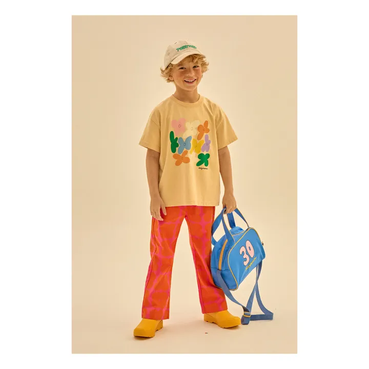 Jelly Mallow T-Shirt Fleurs | Crème