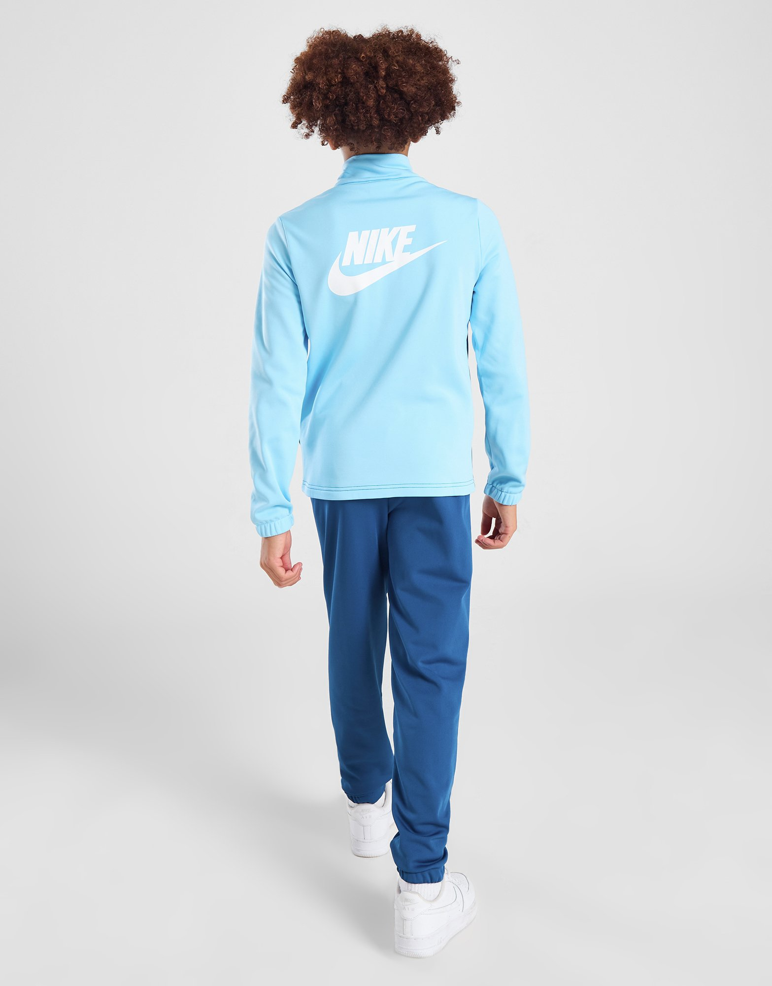 Nike Colour Block Poly Full-Zip Tracksuit Junior
