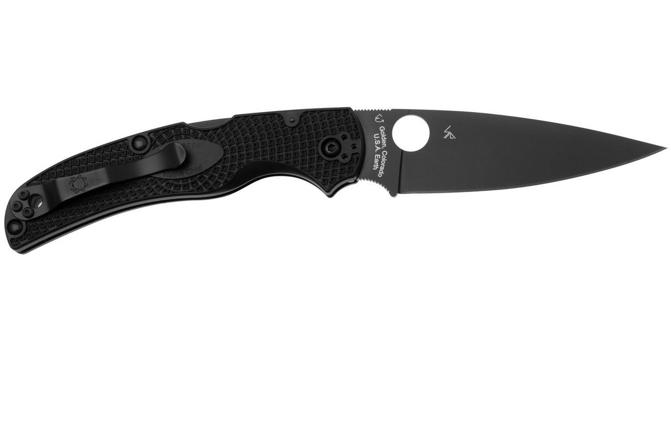 Spyderco Native Chief Lightweight Black C244PBBK, zakmes