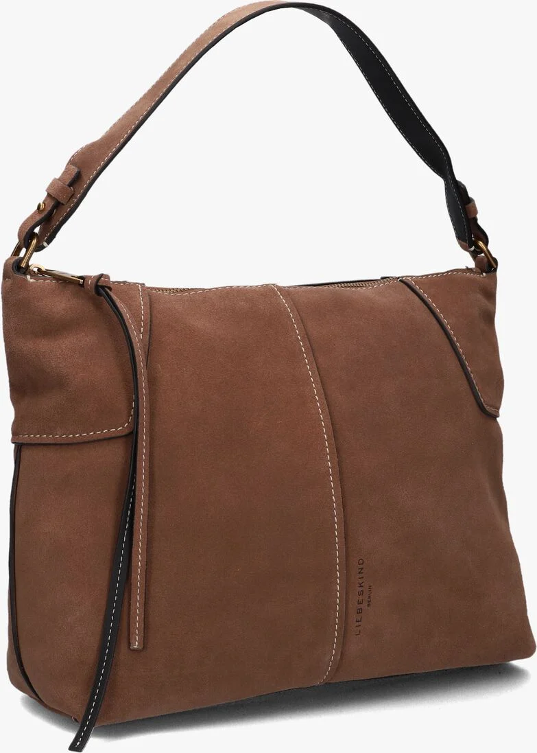 LIEBESKIND bruine liebeskind handtas hobo m