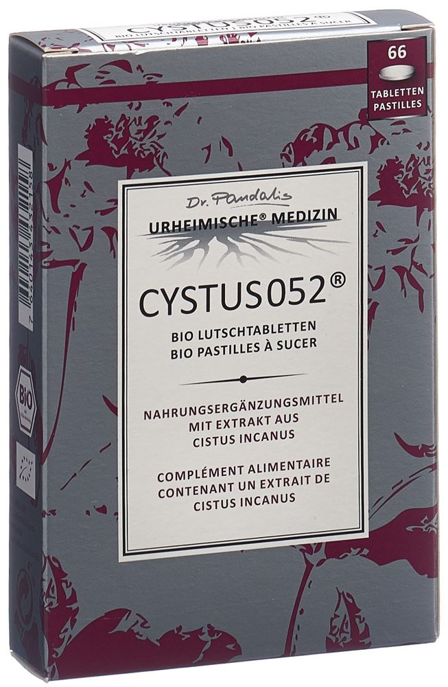 CYSTUS Bio Lutschtabletten<br>66 Stück, Lutschtablette