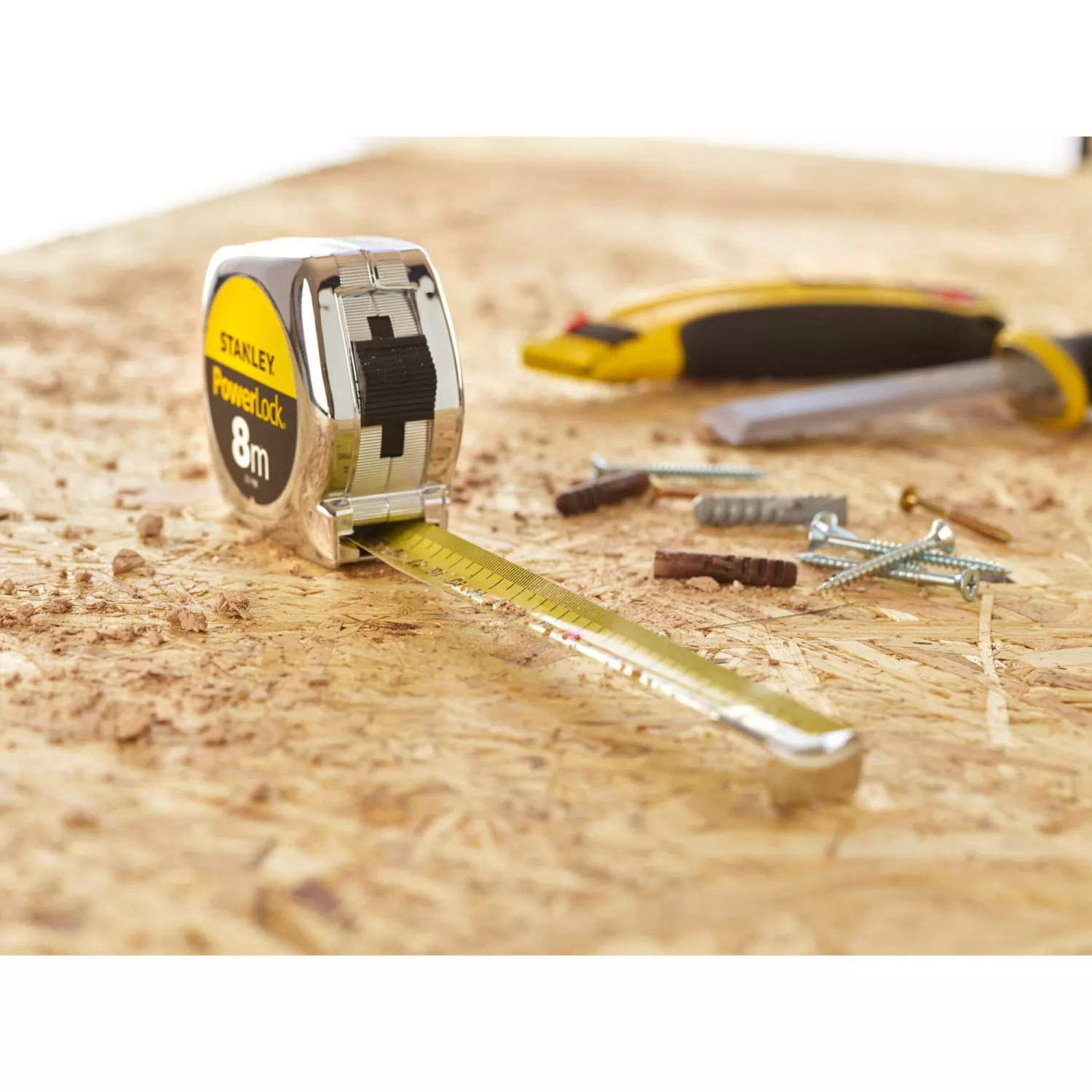 Stanley 1-33-198 Rolmaat Powerlock - 8m x 25mm