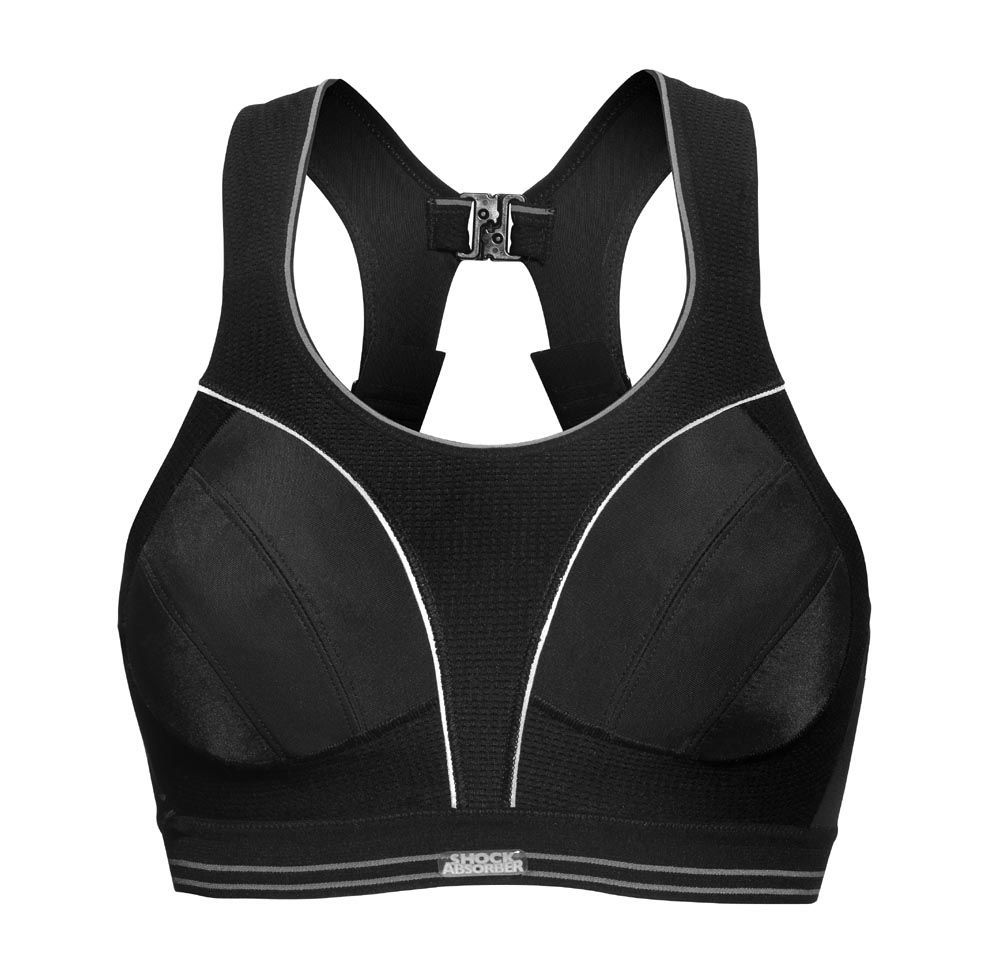 Shock Absorber Ultimate Run Bra Black/Silver