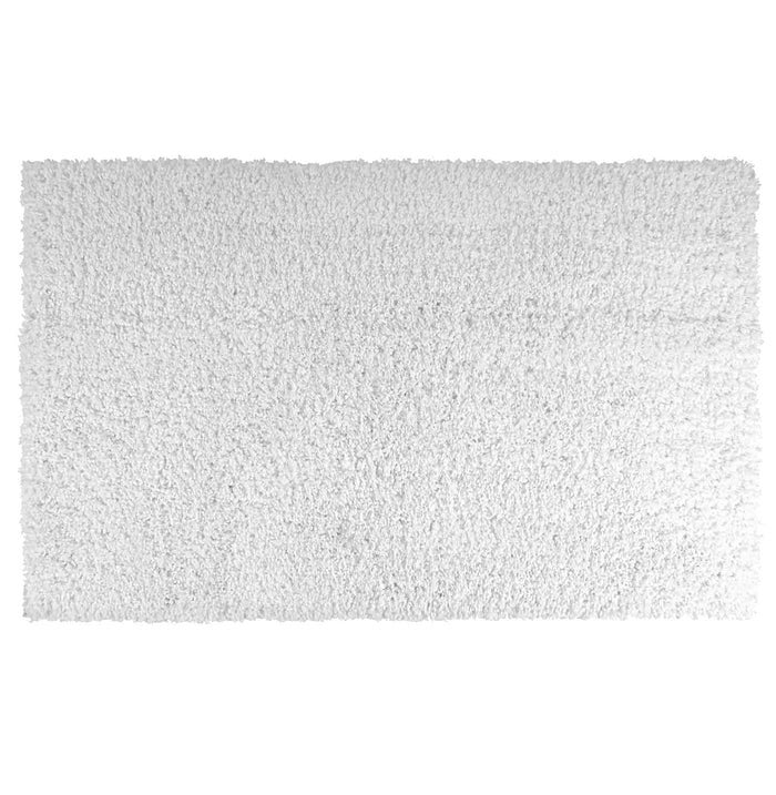 Sky Soft Badmat - Rechthoekig - Antislip onderkant - Wit / 70 x 120 cm