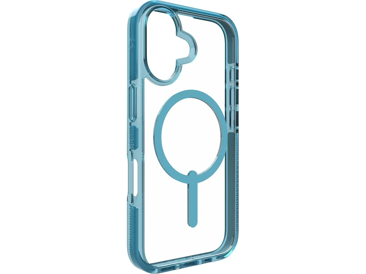 iPhone 16 MagSafe Hülle Santa Cruz Snap Case Recycled (702315058) - Blau / Transparent
