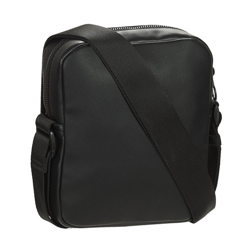 Tommy Hilfiger - TH PIQUE PU MINI REPORTER - Noir