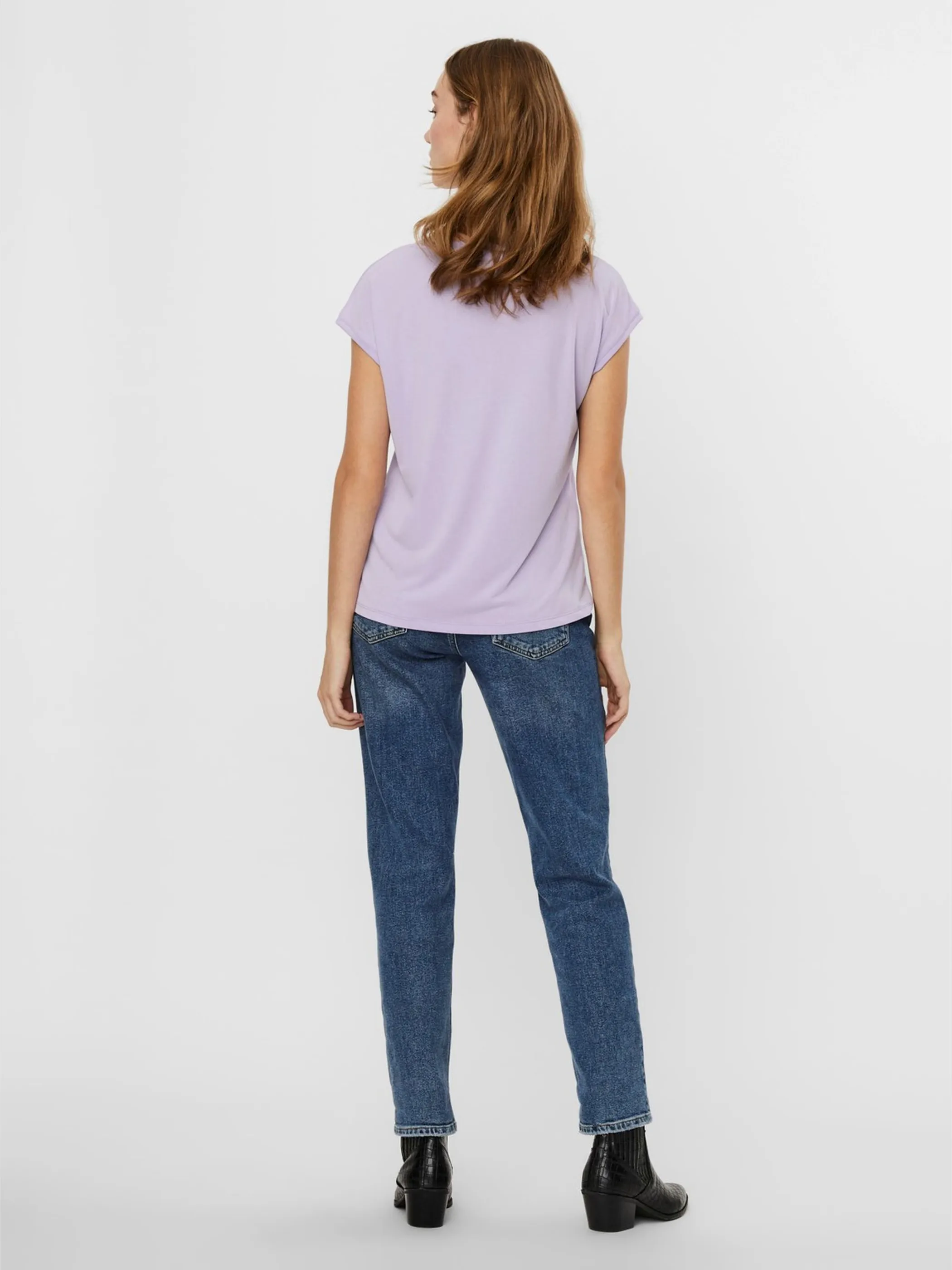 Vero ModaVMFILLI SS V-NECK TEE T-Shirt