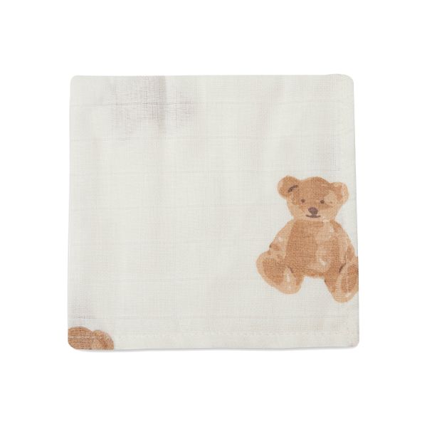 Jollein Teddy Bear Hydrofiel Monddoekje 3 Stuks