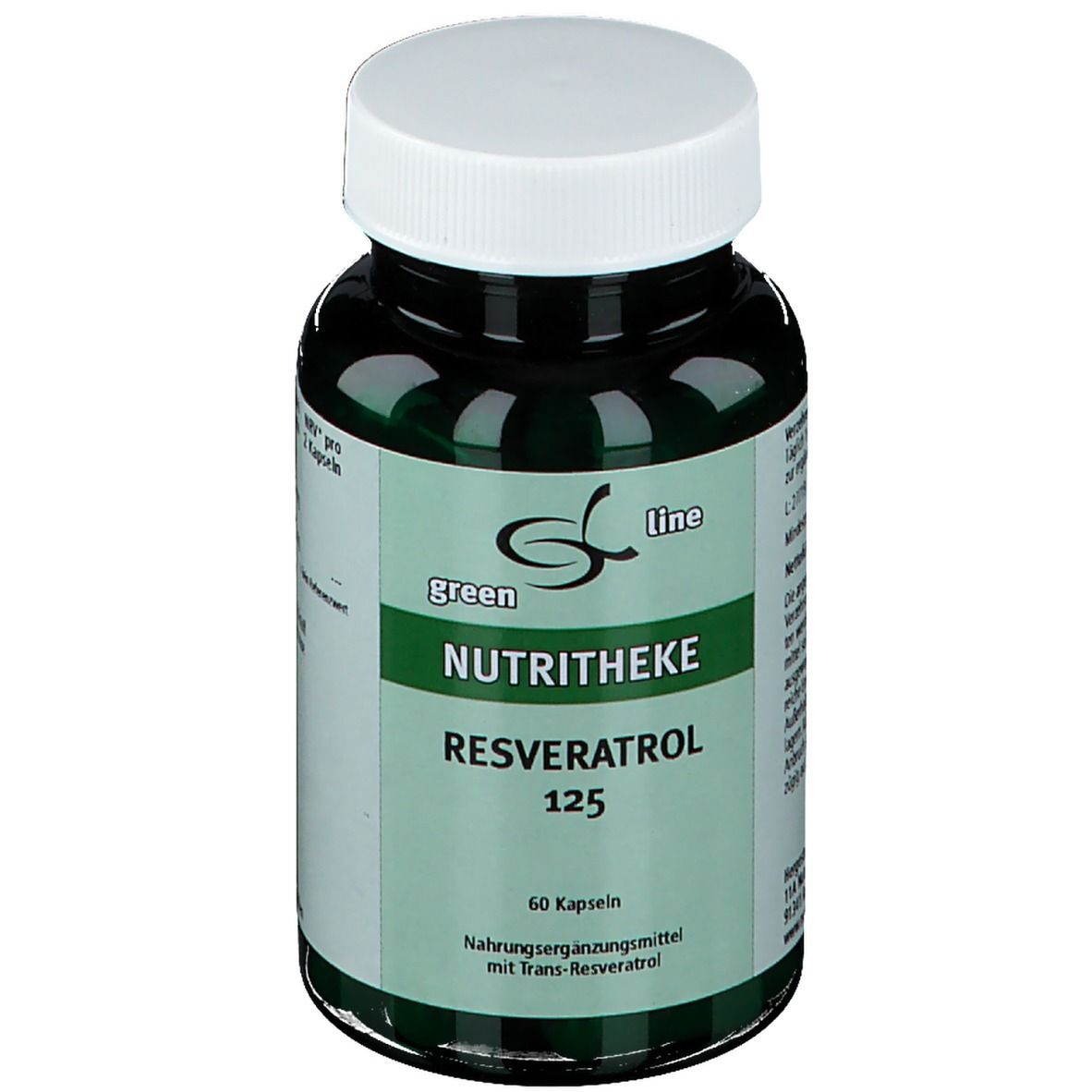 green line NUTRITHEKE Resveratrol 127