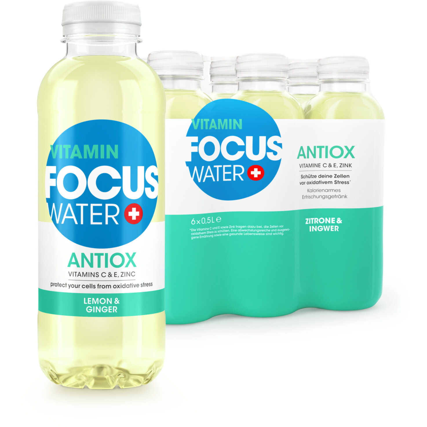 FOCUSWATER Antiox Lemon 6x50cl -300cl