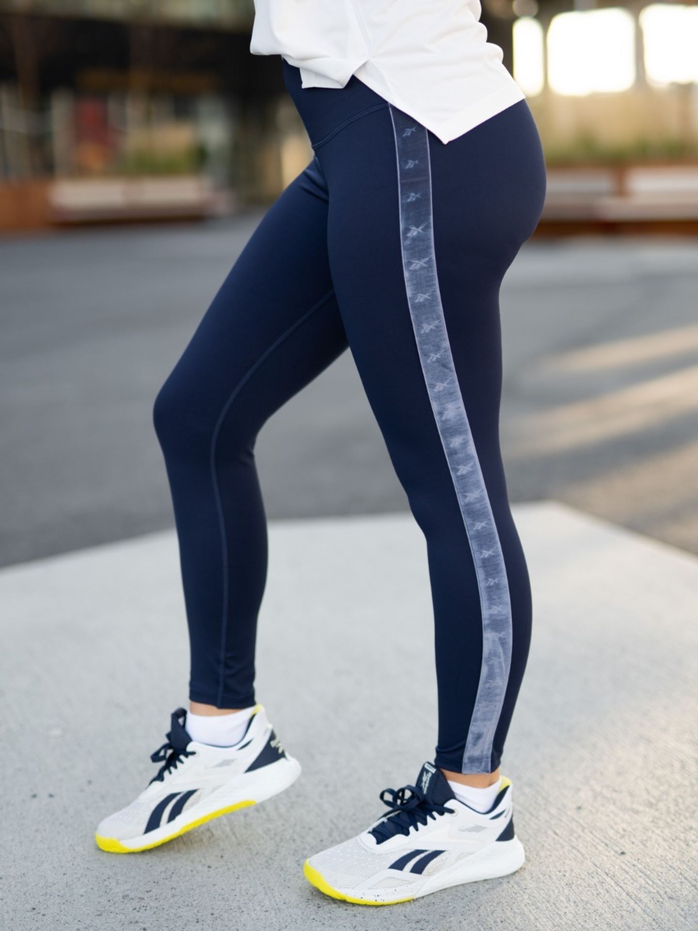 Velour Tape Tights