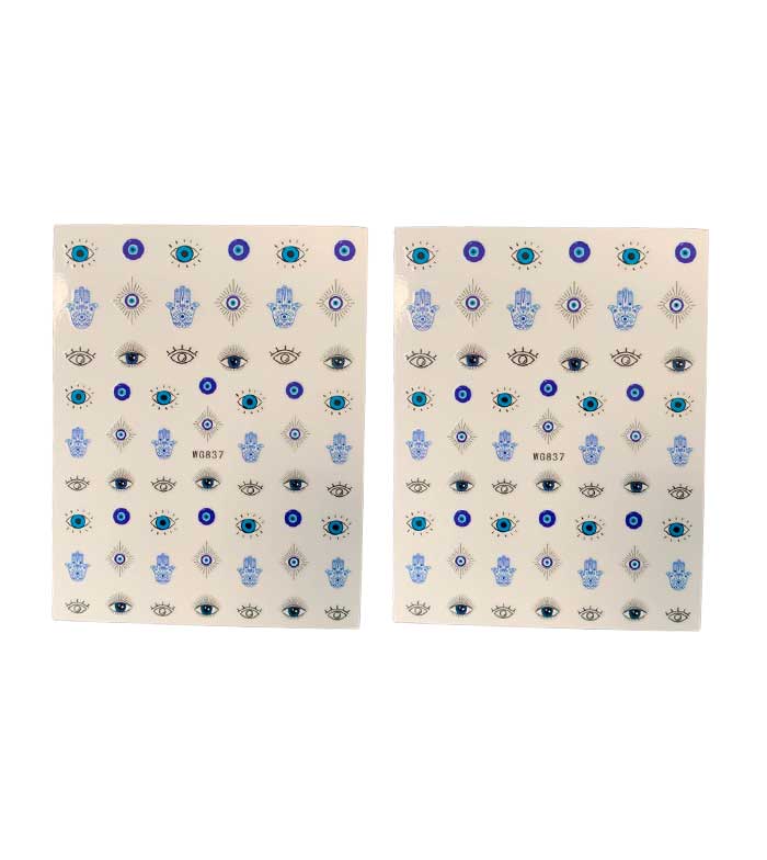 Diversos - Nail art Stickers - 02: Evil eyes