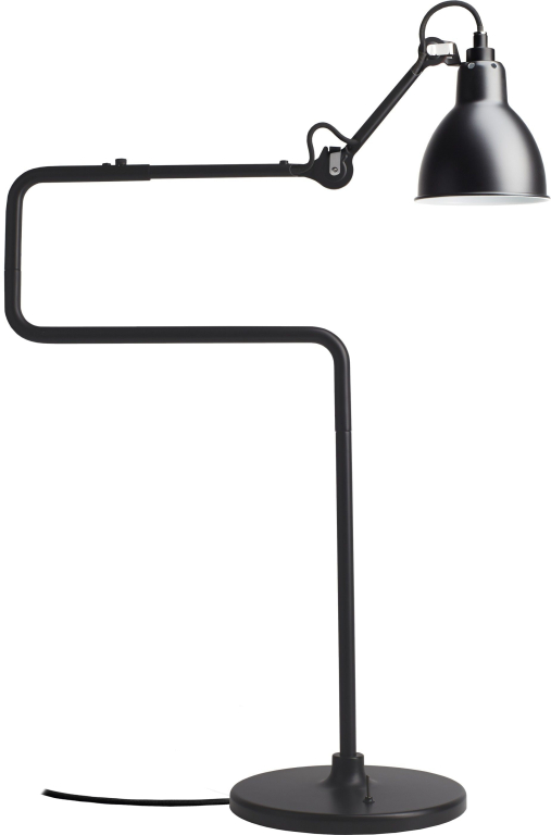 DCW éditions Lampe Gras N317 bureaulamp Zwart