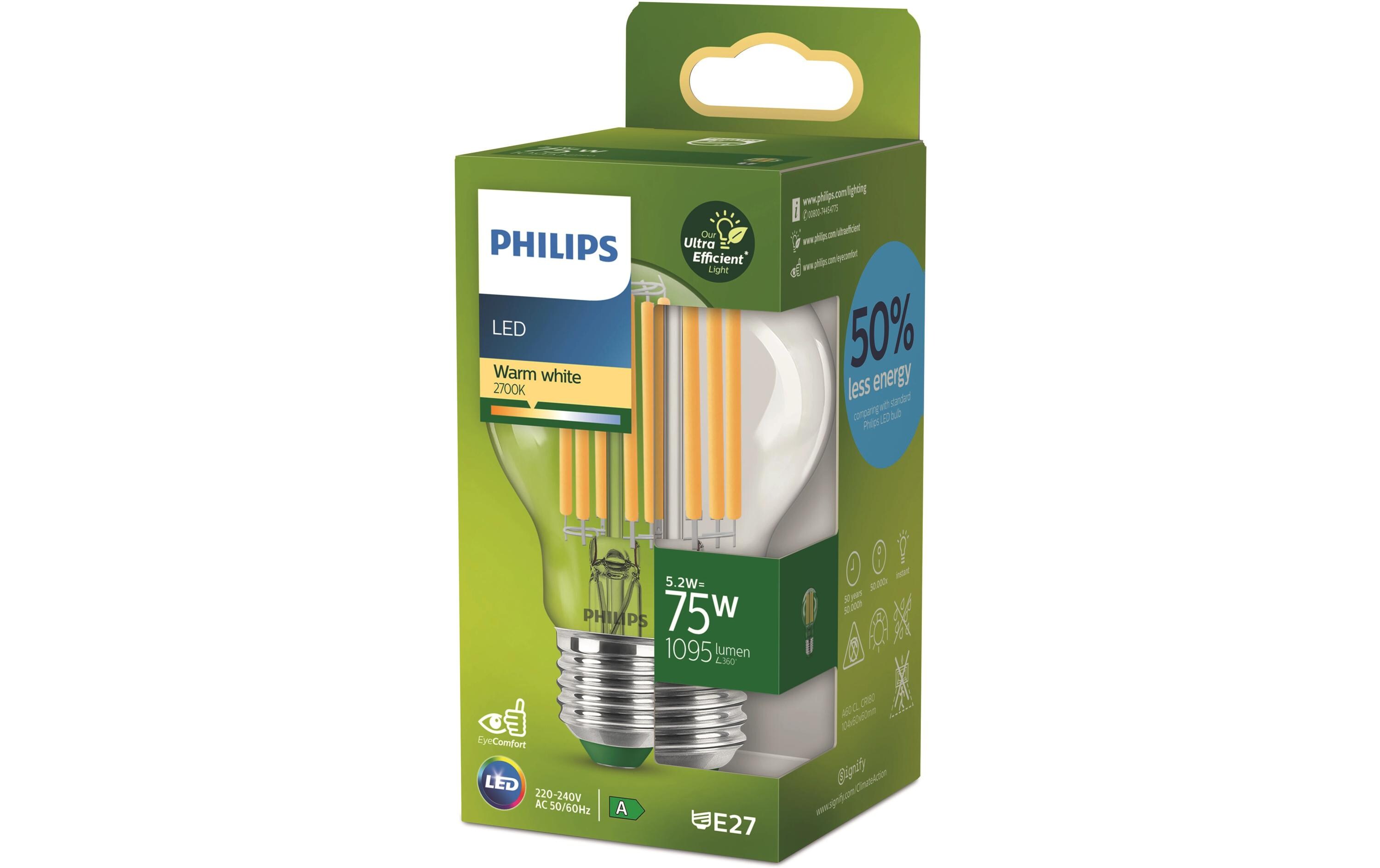 Lampe E27 LED, Ultra-Effizient, Warmweiss, 75W ErsatzHelle LED-Beleuchtung mit ausgezeichneter Lichtqualität