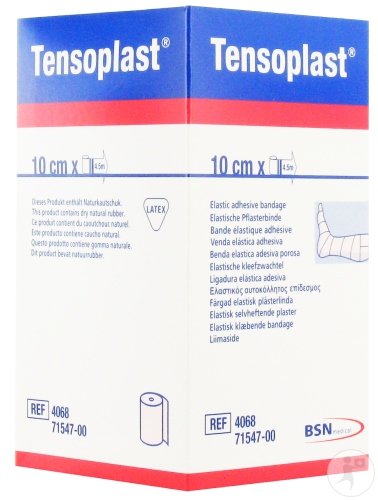 Bsn Medical Tensoplast Bande Élastique Adhésive 10cm x 2,5m 1 Pièce (4068)