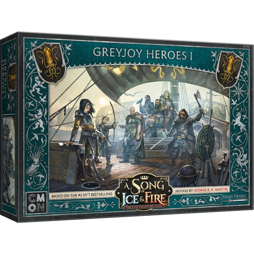 Le Trône de Fer : le Jeu de Figurines - Héros Greyjoy I
