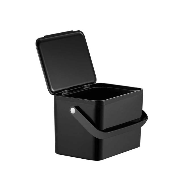 EKO Food Caddy - 4 liter - Zwart