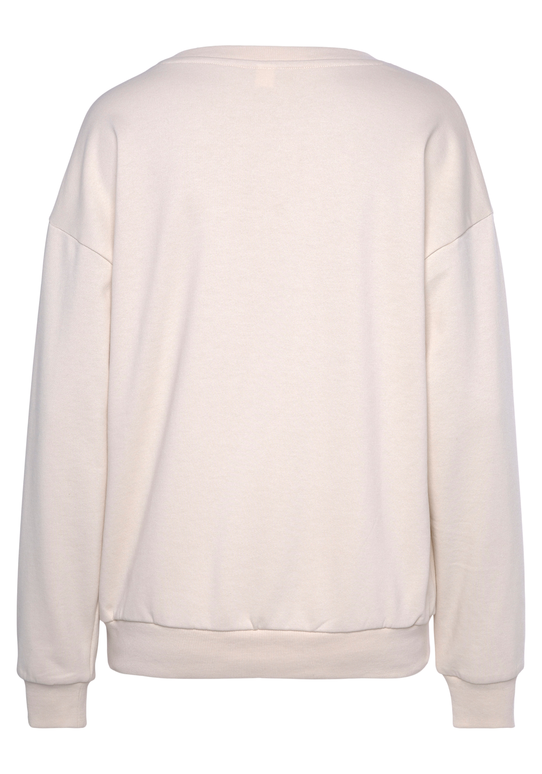 Vivance Sweater , mit schönem Frontprint, Loungewear