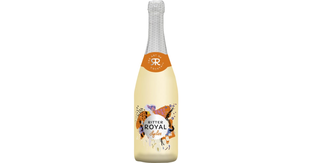 Ritter Royal Fruchtwein-Cocktail Lychee 0,75 Liter (Einweg)