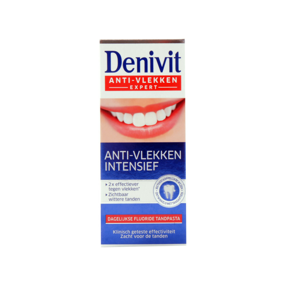 6x Denivit Tandpasta Anti -Vlekken50 ml