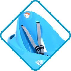 Luge pour tout-petits Bobee Bob, plastique, bleu